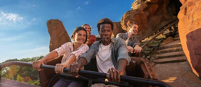 Guests at Disneyland Paris